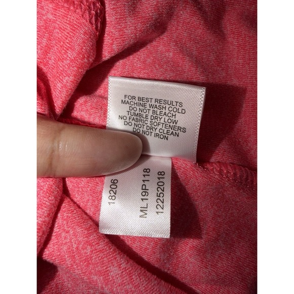 Magnolia Lane Tech Women's M Masters 1/4 Zip UPF 50 Pullover Golf Half 1/2 Pink - Picture 7 of 9